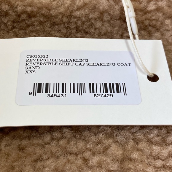 NWT Dion Lee Reversible Shearling Coat - Picture 10 of 10